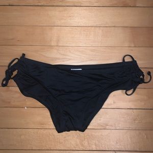 Mossimo Black Tie Bikini Bottoms